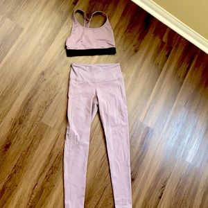 Mauve Workout Set